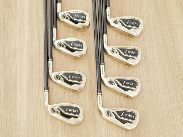 Iron set : Kasco : ชุดเหล็ก Kasco LEIOS J (หน้าเด้ง ตีไกล ง่าย) มีเหล็ก 5-Pw,Aw,Sw (8 ชิ้น) ก้านกราไฟต์ Flex R