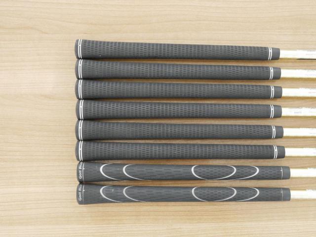 Iron set : Kasco : ชุดเหล็ก Kasco LEIOS J (หน้าเด้ง ตีไกล ง่าย) มีเหล็ก 5-Pw,Aw,Sw (8 ชิ้น) ก้านกราไฟต์ Flex R