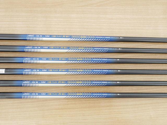 Iron set : Tsuruya : ชุดเหล็ก Tsuruya AXEL GX HM (หน้าเด้ง ตีไกลมาก) มีเหล็ก 5-Pw (6 ชิ้น) ก้านกราไฟต์ FLex R