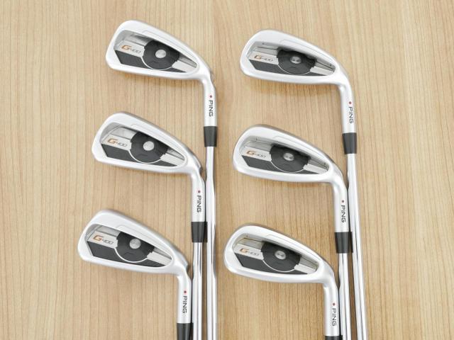 Iron set : Ping : ชุดเหล็ก Ping G400 (ปี 2018 ใบใหญ่ ง่าย ไกล) มีเหล็ก 5-Pw (6 ชิ้น) ก้านเหล็ก Ping AWT 2.0 Lite Flex R