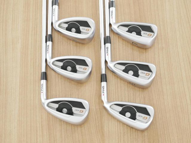 Iron set : Ping : ชุดเหล็ก Ping G400 (ปี 2018 ใบใหญ่ ง่าย ไกล) มีเหล็ก 5-Pw (6 ชิ้น) ก้านเหล็ก Ping AWT 2.0 Lite Flex R