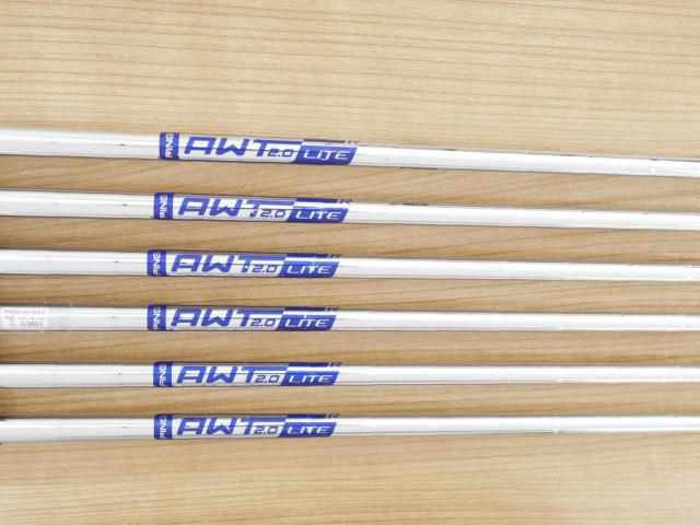Iron set : Ping : ชุดเหล็ก Ping G400 (ปี 2018 ใบใหญ่ ง่าย ไกล) มีเหล็ก 5-Pw (6 ชิ้น) ก้านเหล็ก Ping AWT 2.0 Lite Flex R