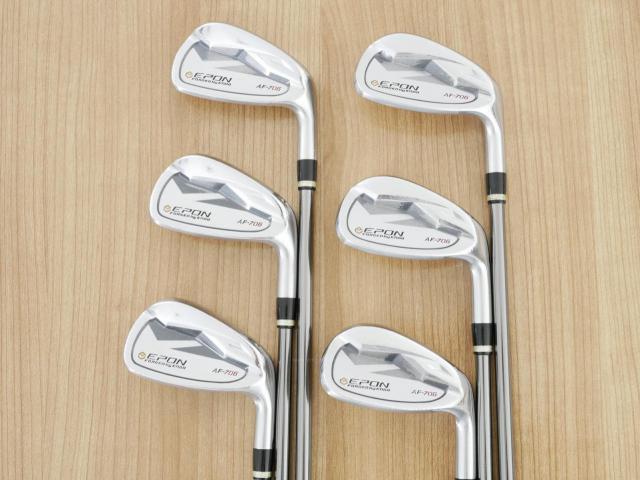 Iron set : Epon : ชุดเหล็ก EPON AF-706 Forged (ออกปี 2021 ใบใหญ่ ตีง่าย ไกล) มีเหล็ก 6-Pw,Tw (6 ชิ้น) สุดยอดก้าน Fujikura Diamond Speeder 6 Flex R