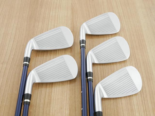 Iron set : Yamaha : ชุดเหล็ก Yamaha Inpres UD+2 (ออกปี 2019 ตีไกลที่สุด ไกลกว่าเหล็กทั่วไป 2 เบอร์ หน้าเด้ง COR 0.822) มีเหล็ก 6-Pw (5 ชิ้น) ก้านกราไฟต์ Flex SR