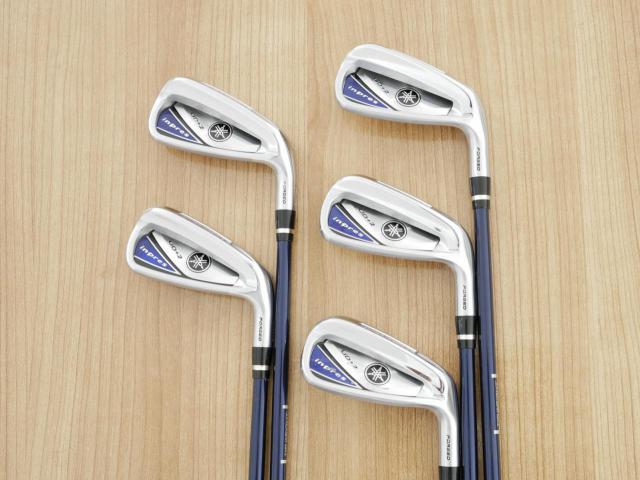 Iron set : Yamaha : ชุดเหล็ก Yamaha Inpres UD+2 (ออกปี 2019 ตีไกลที่สุด ไกลกว่าเหล็กทั่วไป 2 เบอร์ หน้าเด้ง COR 0.822) มีเหล็ก 6-Pw (5 ชิ้น) ก้านกราไฟต์ Flex SR