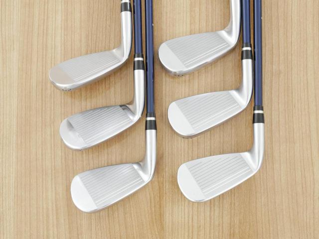 Iron set : Yamaha : ชุดเหล็ก Yamaha Inpres UD+2 (ออกปี 2019 ตีไกลที่สุด ไกลกว่าเหล็กทั่วไป 2 เบอร์ หน้าเด้ง COR 0.822) มีเหล็ก 7-Pw,Aw,As (6 ชิ้น) ก้านกราไฟต์ Flex R