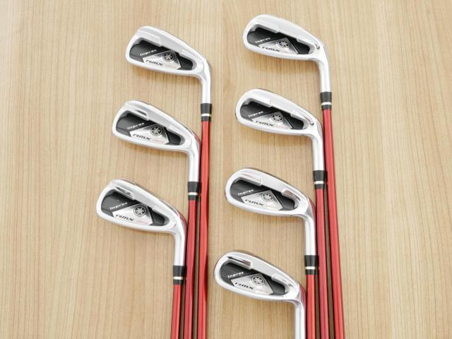 Iron set : Yamaha : ชุดเหล็ก Yamaha Inpres RMX UD+2 (ปี 2017 ตีไกลที่สุด ไกลกว่าเหล็กทั่วไป 2 เบอร์) มีเหล็ก 6-Pw,Aw,As (7 ชิ้น) ก้านกราไฟต์ Mitsubishi Bassara i50xct Flex R