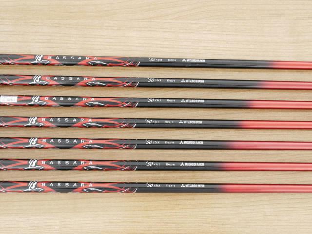 Iron set : Yamaha : ชุดเหล็ก Yamaha Inpres RMX UD+2 (ปี 2017 ตีไกลที่สุด ไกลกว่าเหล็กทั่วไป 2 เบอร์) มีเหล็ก 6-Pw,Aw,As (7 ชิ้น) ก้านกราไฟต์ Mitsubishi Bassara i50xct Flex R