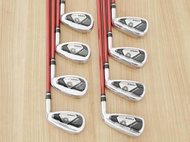 Iron set : Yamaha : ชุดเหล็ก Yamaha Inpres RMX UD+2 (ปี 2017 ตีไกลที่สุด ไกลกว่าเหล็กทั่วไป 2 เบอร์) มีเหล็ก 6-Pw,Aw,As,Sw (8 ชิ้น) ก้านกราไฟต์ Mitsubishi Bassara i50xct Flex R