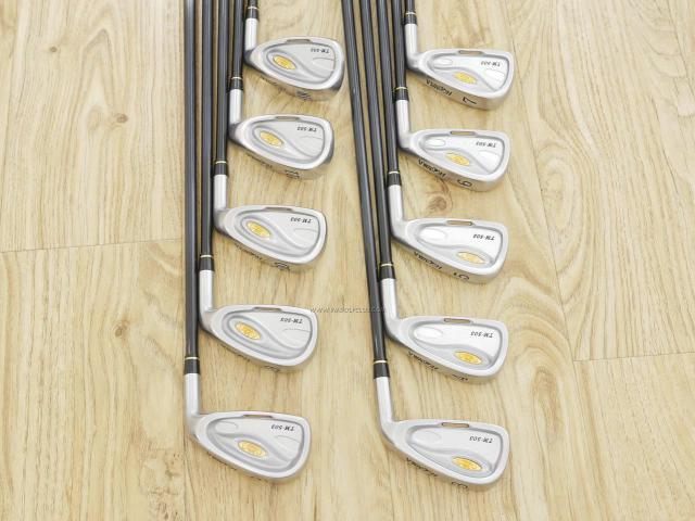 Iron set : Honma : ชุดเหล็ก Honma TwinMarks TM-503 มีเหล็ก 3-11,Sw (10 ชิ้น) ก้านกราไฟต์ Honma TK-353 Twin Kick Flex R (1 ดาว)