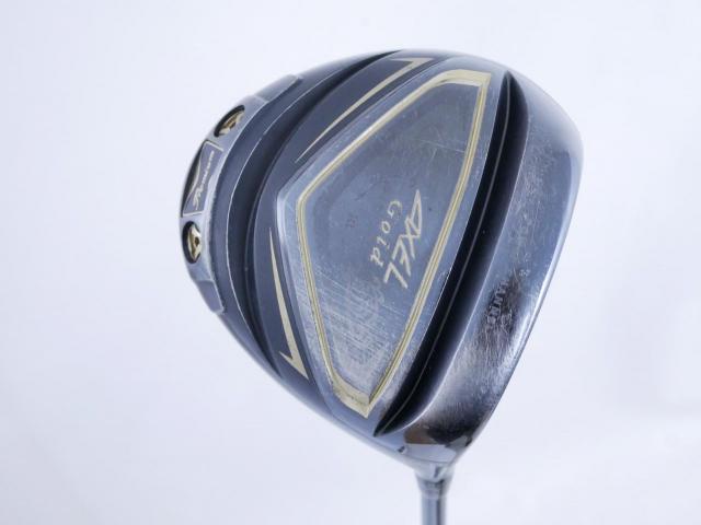 Driver : Tsuruya : Tsuruya AXEL Gold Premium III (รุ่นปี 2019 ตัวท๊อป หน้าเด้งสุดๆ COR 0.86 ของใหม่ 4 หมื่น) Loft 10.5 Flex R