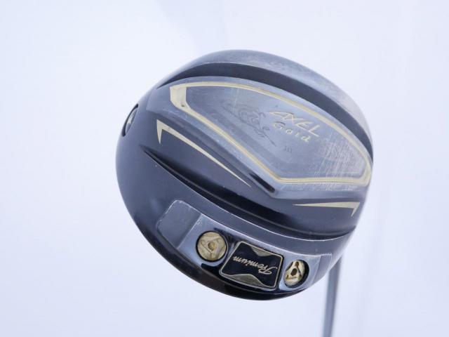 Driver : Tsuruya : Tsuruya AXEL Gold Premium III (รุ่นปี 2019 ตัวท๊อป หน้าเด้งสุดๆ COR 0.86 ของใหม่ 4 หมื่น) Loft 10.5 Flex R