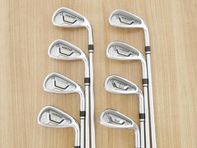 Iron set : Katana : ชุดเหล็ก Katana Voltio IV G Series II (ปี 2018) มีเหล็ก 5-Pw,Aw,Sw (8 ชิ้น) ก้านกราไฟต์ Fujikura Speeder 550 Flex R