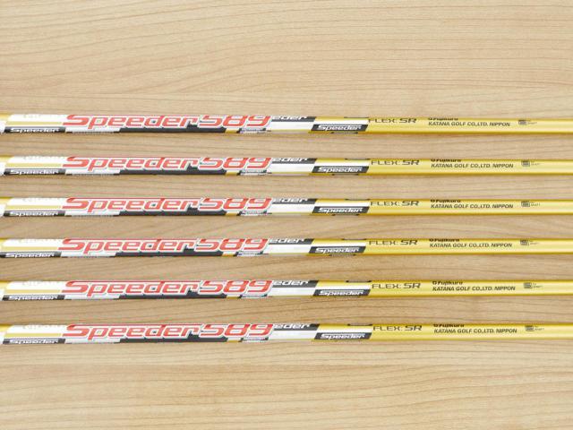 Iron set : Katana : ชุดเหล็ก Katana Sword ATC-589 (ตีง่าย ไกล) มีเหล็ก 6-Pw,Sw (6 ชิ้น) ก้าน Speeder 589 Flex SR
