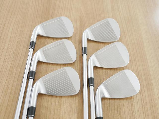 Iron set : PRGR : ชุดเหล็ก PRGR RS Titanium Face (ออกปี 2017 ตีไกล) มีเหล็ก 6-Pw,Aw (6 ชิ้น) ก้านเหล็ก Dynamic Gold S200