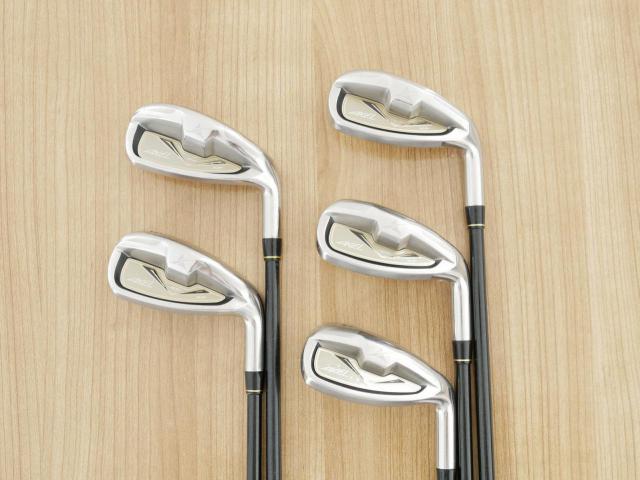Iron set : Tsuruya : ชุดเหล็ก Tsuruya AXEL XP MM (หน้าเด้ง เบา อ่อน เหมาะกับซีเนียร์) มีเหล็ก 7-Pw,Aw (5 ชิ้น) ก้านกราไฟต์ FLex R
