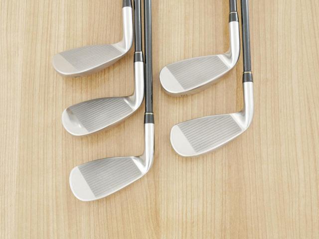 Iron set : Tsuruya : ชุดเหล็ก Tsuruya AXEL XP MM (หน้าเด้ง เบา อ่อน เหมาะกับซีเนียร์) มีเหล็ก 7-Pw,Aw (5 ชิ้น) ก้านกราไฟต์ FLex R