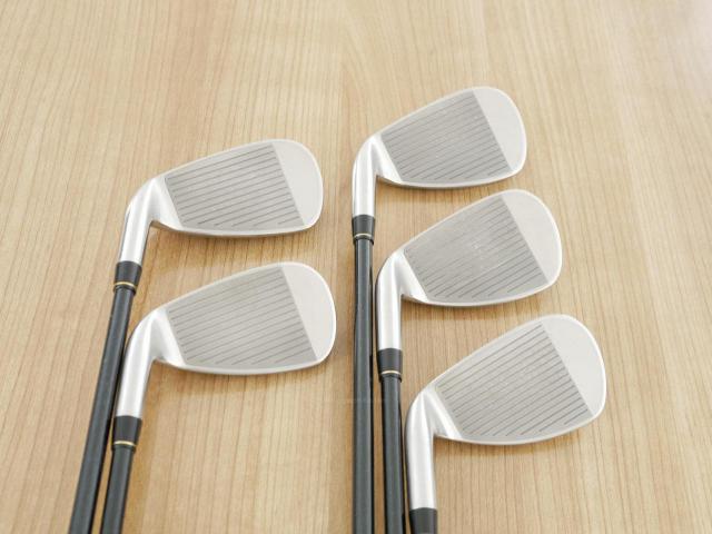 Iron set : Tsuruya : ชุดเหล็ก Tsuruya AXEL XP MM (หน้าเด้ง เบา อ่อน เหมาะกับซีเนียร์) มีเหล็ก 7-Pw,Aw (5 ชิ้น) ก้านกราไฟต์ FLex R