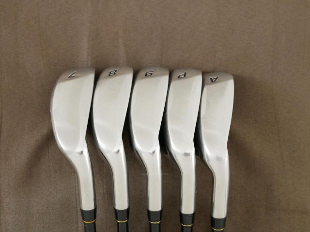 Iron set : Tsuruya : ชุดเหล็ก Tsuruya AXEL XP MM (หน้าเด้ง เบา อ่อน เหมาะกับซีเนียร์) มีเหล็ก 7-Pw,Aw (5 ชิ้น) ก้านกราไฟต์ FLex R