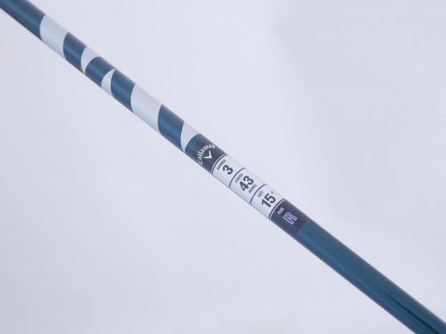 Fairway Wood : callaway : หัวไม้ 3 Callaway ELYTE (ออกปี 2025) Loft 15 ก้าน Fujikura VENTUS 5 Flex R