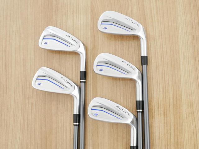 Iron set : Taylormade : ชุดเหล็ก Taylormade Gloire F2 Forged (รุ่นท๊อปสุด Japan Spec. ออกปี 2017) มีเหล็ก 6-Pw (5 ชิ้น) ก้านกราไฟต์ Flex S