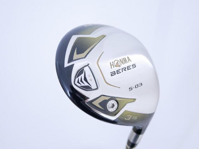Fairway Wood : Honma : หัวไม้ 3 Honma Beres S-03 (ปี 2015) Loft 15 ก้าน ARMRQ 8 (49) FLex R (2 ดาว)