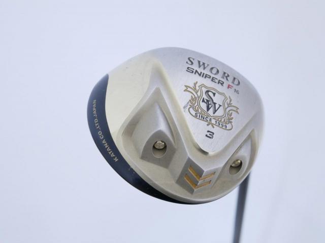 Fairway Wood : Katana : หัวไม้ 3 Katana Sniper F Loft 16 ก้าน Fujukura FUEL 50 Flex R2
