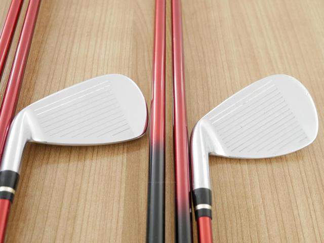 Iron set : Yamaha : ชุดเหล็ก Yamaha Inpres RMX UD+2 (ปี 2017 ตีไกลที่สุด ไกลกว่าเหล็กทั่วไป 2 เบอร์) มีเหล็ก 6-Pw,Aw,As (7 ชิ้น) ก้านกราไฟต์ Mitsubishi Bassara i50xct Flex R