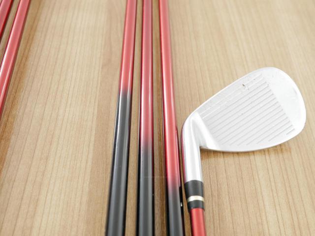 Iron set : Yamaha : ชุดเหล็ก Yamaha Inpres RMX UD+2 (ปี 2017 ตีไกลที่สุด ไกลกว่าเหล็กทั่วไป 2 เบอร์) มีเหล็ก 6-Pw,Aw,As (7 ชิ้น) ก้านกราไฟต์ Mitsubishi Bassara i50xct Flex R