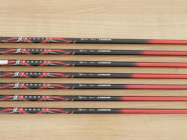 Iron set : Yamaha : ชุดเหล็ก Yamaha Inpres RMX UD+2 (ปี 2017 ตีไกลที่สุด ไกลกว่าเหล็กทั่วไป 2 เบอร์) มีเหล็ก 6-Pw,Aw,As (7 ชิ้น) ก้านกราไฟต์ Mitsubishi Bassara i50xct Flex R