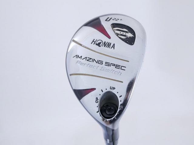 Fairway Wood : Honma : **ก้าน 3 ดาว** ไม้กระเทย Honma Amazing Spec PerfectSwitch Loft 22 ก้าน ARMRQ 6 FLex R (3 ดาว)