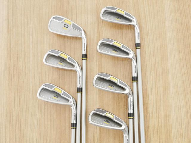 Iron set : Tsuruya : ชุดเหล็ก Tsuruya Onesider EM (ใบใหญ่ ตีง่าย) มีเหล็ก 6-Pw,Aw,Sw (7 ชิ้น) ก้านกราไฟต์ Flex SR