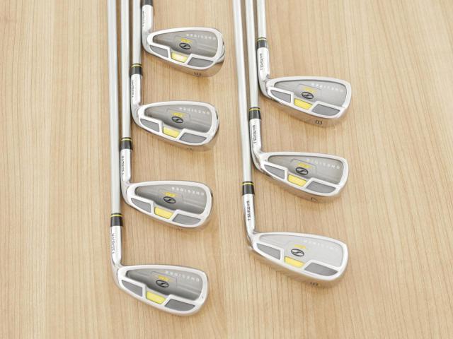 Iron set : Tsuruya : ชุดเหล็ก Tsuruya Onesider EM (ใบใหญ่ ตีง่าย) มีเหล็ก 6-Pw,Aw,Sw (7 ชิ้น) ก้านกราไฟต์ Flex SR