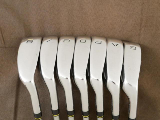 Iron set : Tsuruya : ชุดเหล็ก Tsuruya Onesider EM (ใบใหญ่ ตีง่าย) มีเหล็ก 6-Pw,Aw,Sw (7 ชิ้น) ก้านกราไฟต์ Flex SR