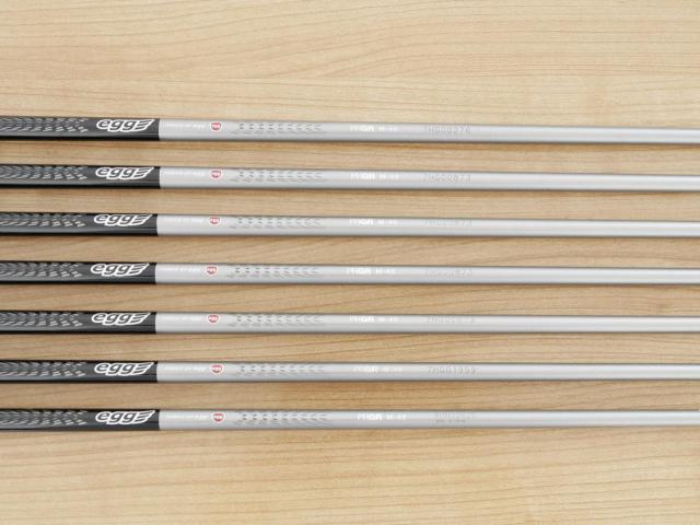 Iron set : PRGR : ชุดเหล็กกระเทย PRGR Egg PC (รุ่นปี 2019 ตีง่ายและไกลมากๆ โกงสุดๆ) มีเหล็ก 6-Pw,Aw,As (7 ชิ้น) ก้านกราไฟต์ M-40 Flex SR