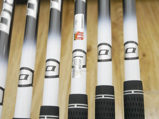 Iron set : Callaway : ชุดเหล็ก Callaway APEX DCB Forged (รุ่นล่าสุด ออกปี 2021) มีเหล็ก 5-Pw (6 ชิ้น) ก้านกราไฟต์ Mitsubishi Diamana 55 Flex R