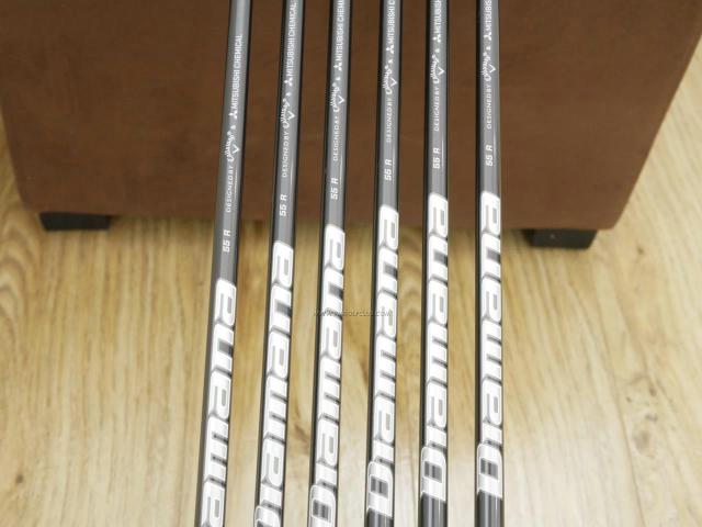 Iron set : Callaway : ชุดเหล็ก Callaway APEX DCB Forged (รุ่นล่าสุด ออกปี 2021) มีเหล็ก 5-Pw (6 ชิ้น) ก้านกราไฟต์ Mitsubishi Diamana 55 Flex R