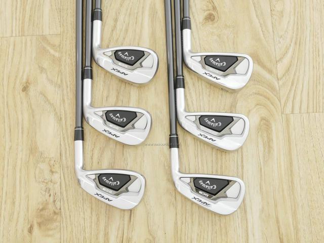 Iron set : Callaway : ชุดเหล็ก Callaway APEX DCB Forged (รุ่นล่าสุด ออกปี 2021) มีเหล็ก 5-Pw (6 ชิ้น) ก้านกราไฟต์ Mitsubishi Diamana 55 Flex R