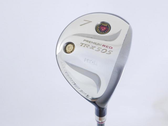 Fairway Wood : PRGR : หัวไม้ 7 PRGR Premium Red TR-X 505 (รุ่นท็อป) Loft 21  Flex R2 (M-35)