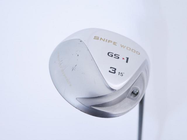 Fairway Wood : Katana : หัวไม้ 3 Katana Snipe Wood GS-1 Loft 15 Flex R 