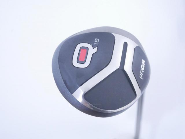 Fairway Wood : PRGR : ไม้กระเทย PRGR Q (รุ่นปี 2019 สำหรับเล่นได้ทุกไลน์) Loft 18 Flex R 