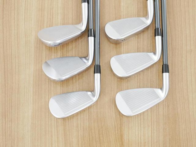 Iron set : Yamaha : ชุดเหล็ก Yamaha Inpres DriveStar Type D (รุ่นล่าสุด ออกปี 2024 ตีไกลที่สุด ไกลกว่าเหล็กทั่วไป 2 เบอร์ หน้าเด้งมากๆ) มีเหล็ก 7-Pw,Aw,As (6 ชิ้น) ก้านกราไฟต์ Fujikura Speeder NX M-425i Flex SR