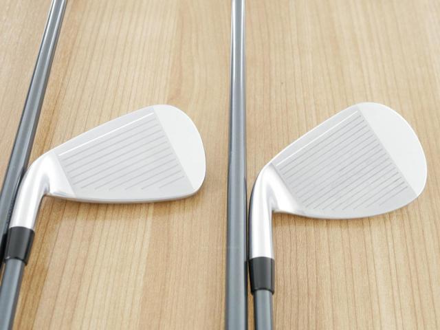 Iron set : Yamaha : ชุดเหล็ก Yamaha Inpres DriveStar Type D (รุ่นล่าสุด ออกปี 2024 ตีไกลที่สุด ไกลกว่าเหล็กทั่วไป 2 เบอร์ หน้าเด้งมากๆ) มีเหล็ก 7-Pw,Aw,As (6 ชิ้น) ก้านกราไฟต์ Fujikura Speeder NX M-425i Flex SR