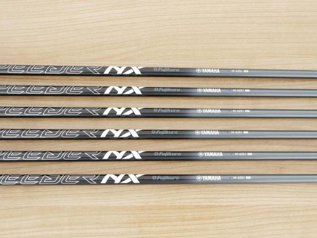 Iron set : Yamaha : ชุดเหล็ก Yamaha Inpres DriveStar Type D (รุ่นล่าสุด ออกปี 2024 ตีไกลที่สุด ไกลกว่าเหล็กทั่วไป 2 เบอร์ หน้าเด้งมากๆ) มีเหล็ก 7-Pw,Aw,As (6 ชิ้น) ก้านกราไฟต์ Fujikura Speeder NX M-425i Flex SR