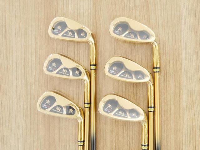 Iron set : Other Brand : **ของใหม่ ยังไม่แกะพลาสติก** ชุดเหล็ก Mutsumi Honma MH777 One Length (ใบใหญ่ ตีง่าย ไกล) มีเหล็ก 5-Pw (6 ชิ้น) ก้านกราไฟต์ Flex R