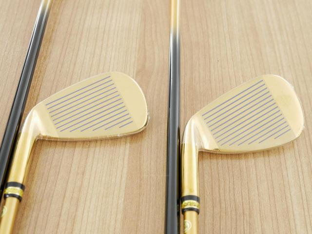 Iron set : Other Brand : **ของใหม่ ยังไม่แกะพลาสติก** ชุดเหล็ก Mutsumi Honma MH777 One Length (ใบใหญ่ ตีง่าย ไกล) มีเหล็ก 5-Pw (6 ชิ้น) ก้านกราไฟต์ Flex R