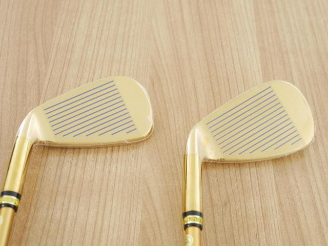 Iron set : Other Brand : **ของใหม่ ยังไม่แกะพลาสติก** ชุดเหล็ก Mutsumi Honma MH777 One Length (ใบใหญ่ ตีง่าย ไกล) มีเหล็ก 5-Pw (6 ชิ้น) ก้านกราไฟต์ Flex R