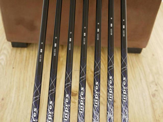 Iron set : Yamaha : ชุดเหล็ก Yamaha Inpres UD+2 (ปี 2018 ตีไกลที่สุด ไกลกว่าเหล็กทั่วไป 2 เบอร์) มีเหล็ก 6-Pw,Aw,As (7 ชิ้น) ก้านกราไฟต์ Flex R