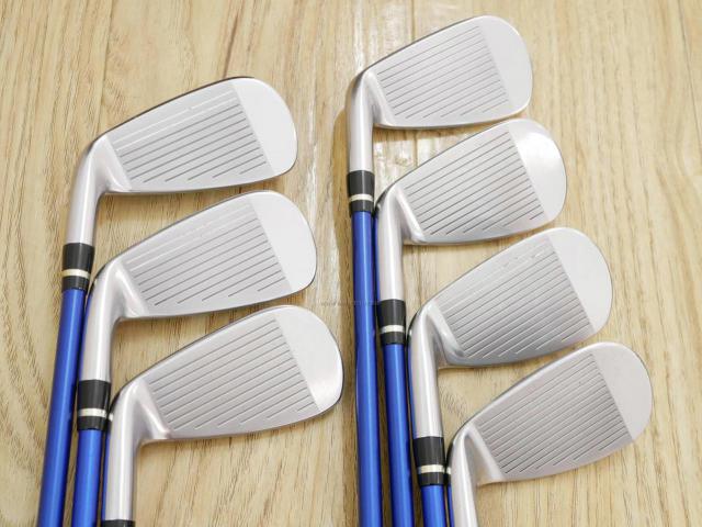 Iron set : Yamaha : ชุดเหล็ก Yamaha Inpres UD+2 (ปี 2018 ตีไกลที่สุด ไกลกว่าเหล็กทั่วไป 2 เบอร์) มีเหล็ก 6-Pw,Aw,As (7 ชิ้น) ก้านกราไฟต์ Flex R