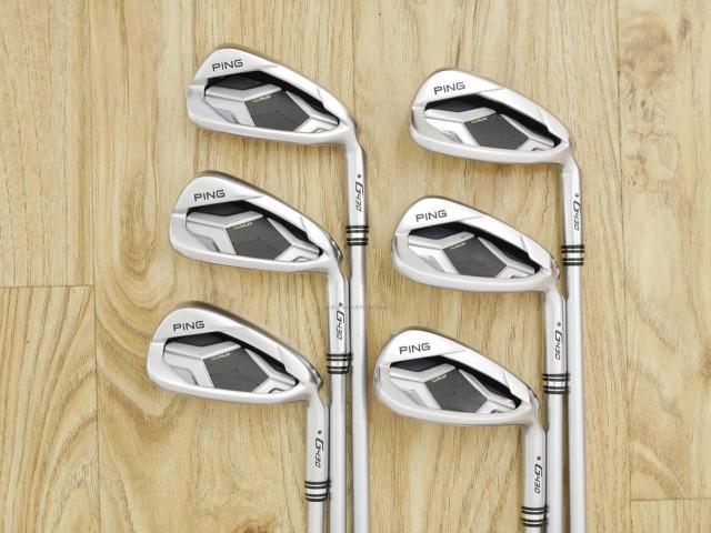 Iron set : Ping : ชุดเหล็ก Ping G430 (รุ่นล่าสุด ออกปี 2022 Japan Spec. ใบใหญ่ ง่าย ไกล) มีเหล็ก 6-W,45 (6 ชิ้น) ก้านกราไฟต์ Fujikura MCI 60 Flex R